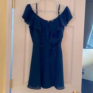 Blue Naked Zebra dress